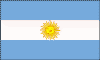 Bandera de Argantina